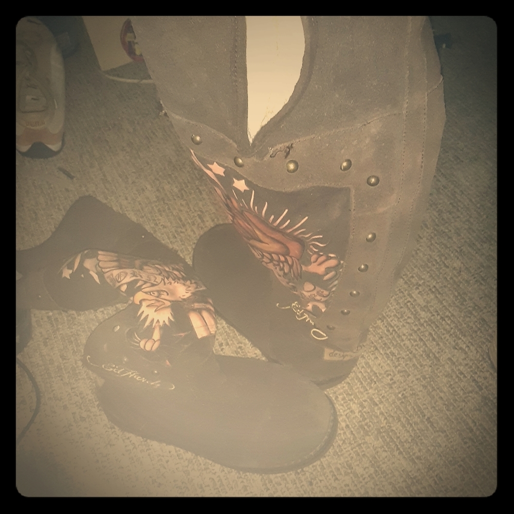Ed hardy boots